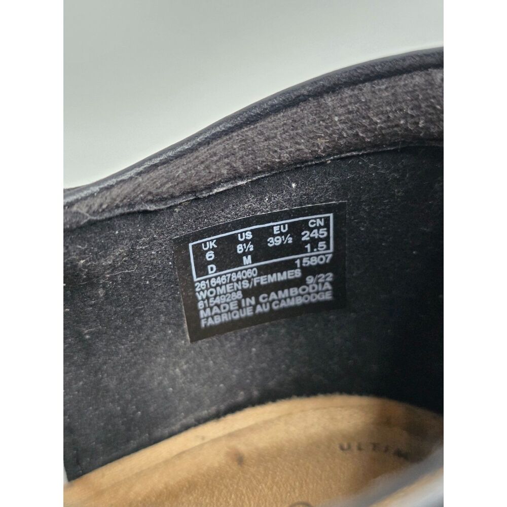 Clarks Emily Rae Women's Leather Sandals Ankle Strap Block Heel Comfort, 8.5M - Picture 14 of 15